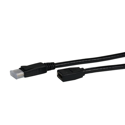 DisplayPort 1.4 Verlängerungskabel, DP -- Stecker -,DP Buchse, 8K@60Hz, schwarz, 1