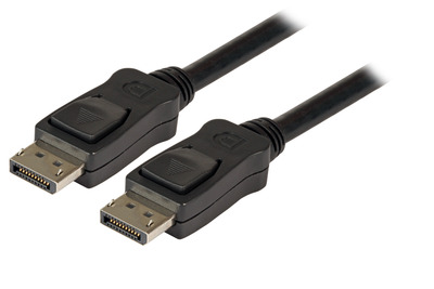 DisplayPort Kabel Stecker-Stecker, 3m -- schwarz, 8K120Hz