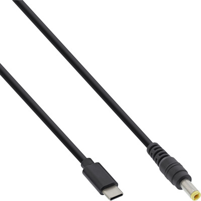 InLine® USB-C zu ASUS/Lenovo Notebook (rund) Ladekabel, 2m (Produktbild 1)