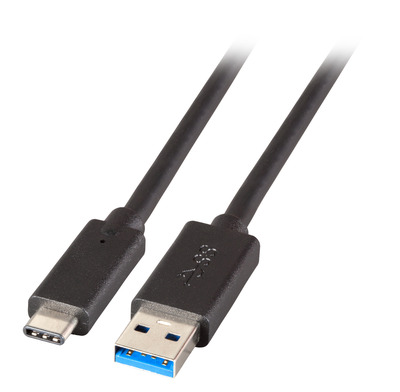 USB3.2 Gen 1 Superspeed Kabel,,Type C/M -- -C/M, 3A, 5Gbit, 1m